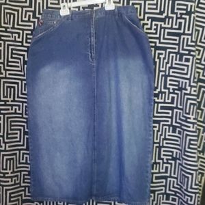 Ladies Jean Skirt